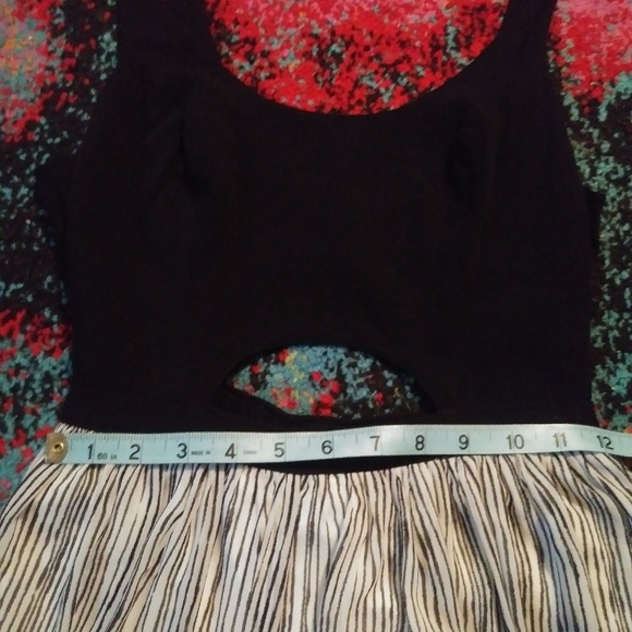 Abercrombie & Fitch Sheer Slip Dress •  Cut Out • Size S - Picture 9 of 11